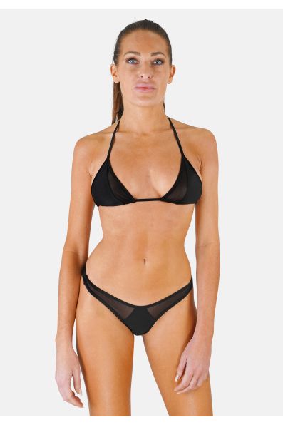 Bounty | Maillot de bain tanga bikini brésilien noir ou blanc